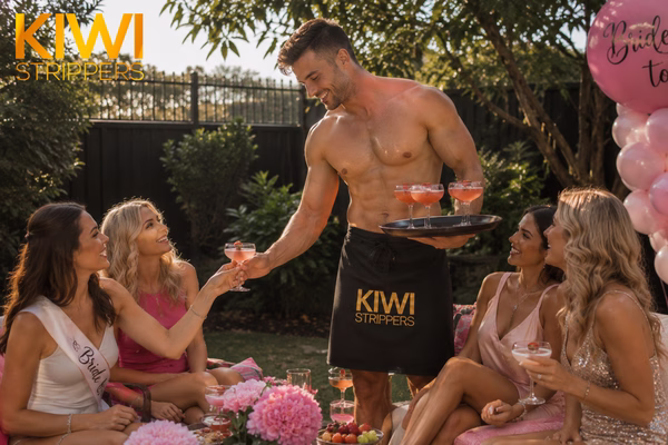 4hrs - 1 G-String Waiter with Apron - Uncensored