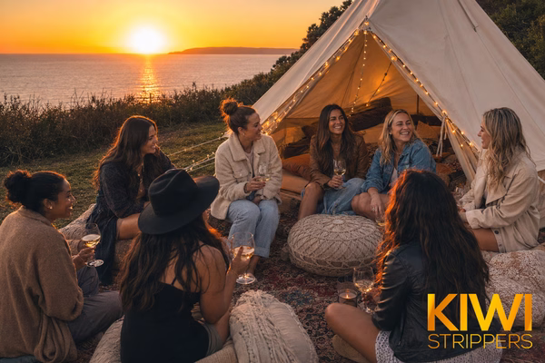 Auckland Hens Do Glamping - Uncensored