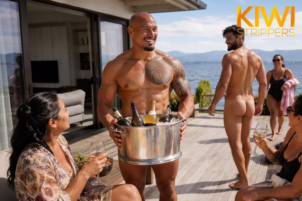 2hrs - 2 Nude Waiters