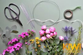 Hens Do DIY Flower Arrangement Wedding Event