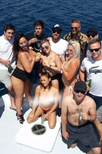Naked Boat Cruise Waitresses