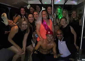 Deluxe Auckland Hens Do Party Bus