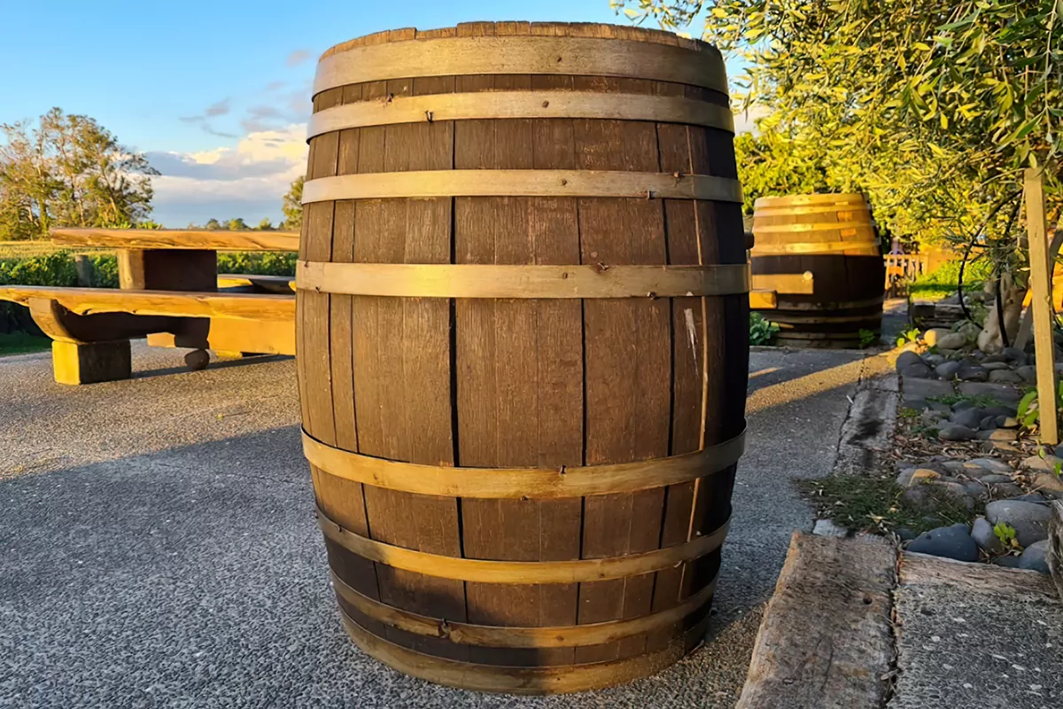 Hamilton Wine Barrel