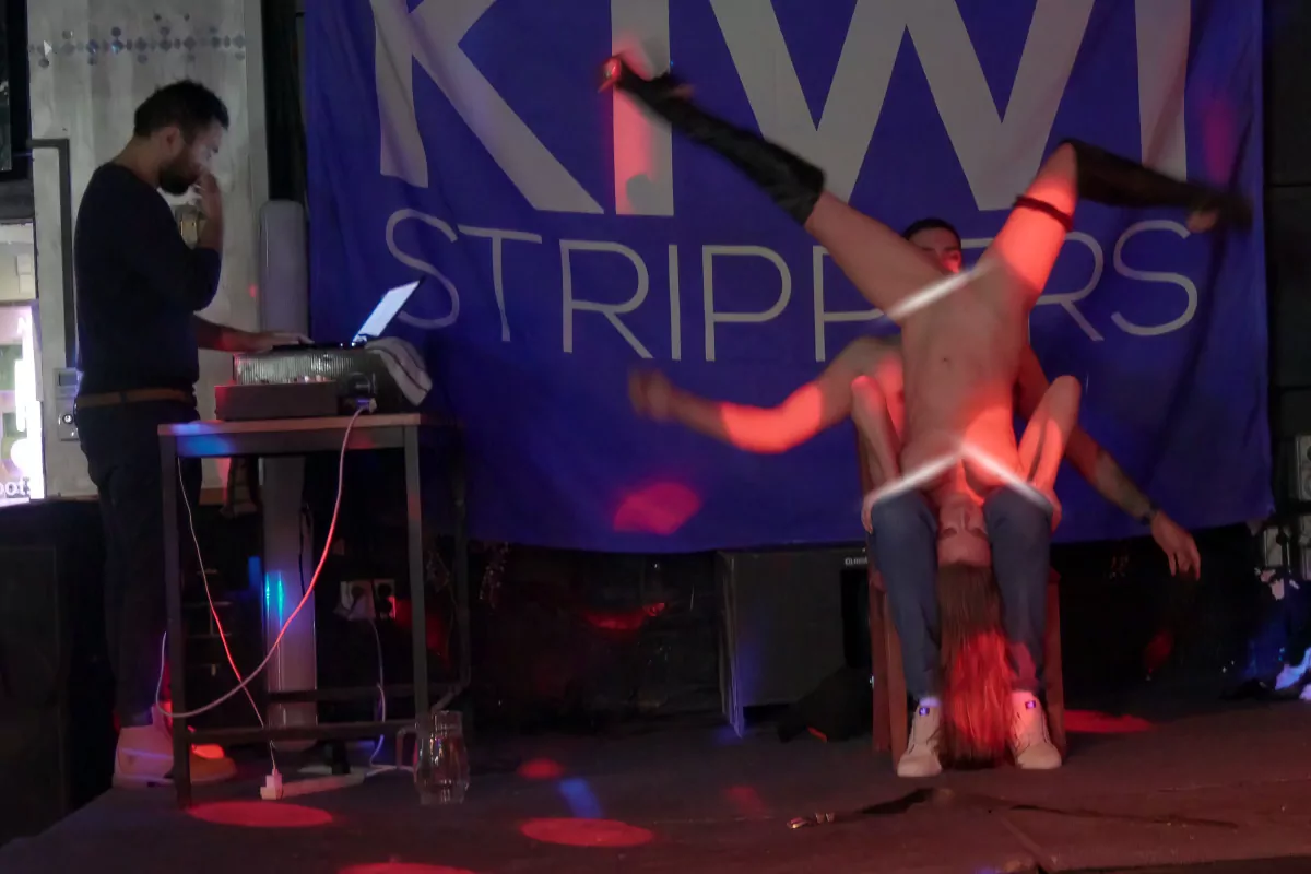 Kiwi Stag Party Full Nude Strip